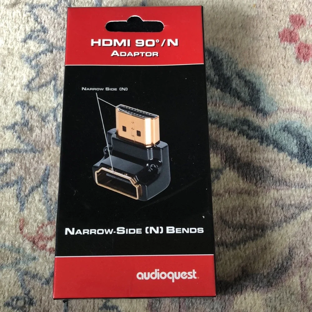 2 - NWT HDMI 90 degree /N adapters